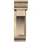 Ekena Millwork Westlake Traditional Rough Sawn Bracket w/ Offset Brace, Douglas Fir, 6"W x 20"D x 20"H BKT0604X20X20WTL01RDF - alternate 2